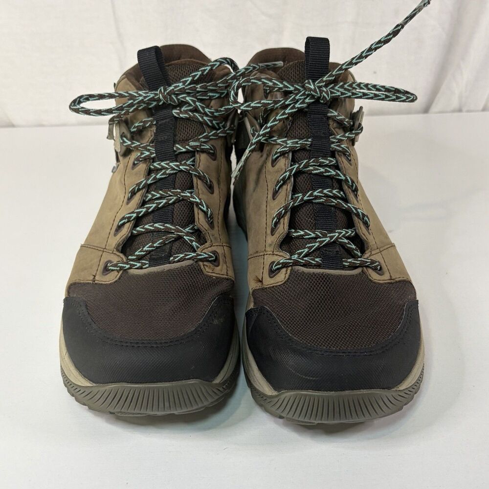 TEVA GRANDVIEW GTX Size 9 Women's Gore Tex Hiking Boots Shoes Vibram Mid Taupe